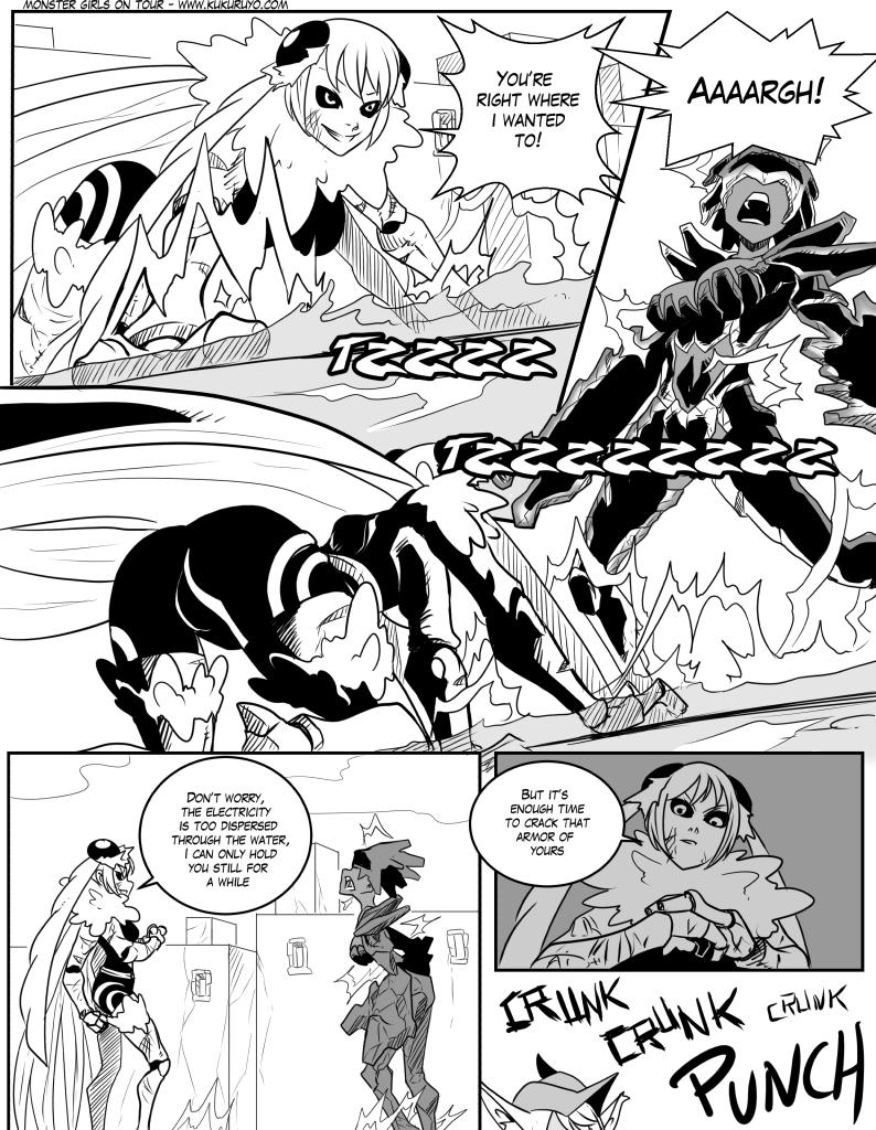 Monster girls on tour - Episode 195, Page 1: Page 195